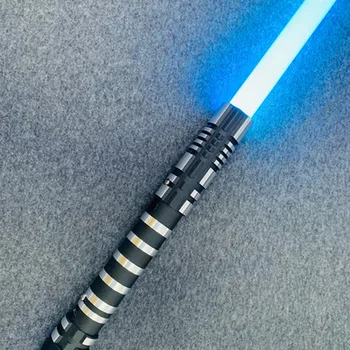 RGB Lightsaber LED Meč Igrače Kovinski Hilt Cosplay Svetlobo Saber Lightstick Espadaes Utripa Za Otroke Otrok Darilo
