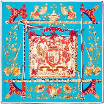 Royal ansambel človek tip Keper vezavi 130*130 cm svile veliko šal ženske kvadratnih rute tassel lady modni ženski šal dodatki