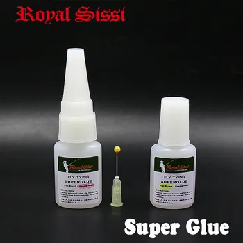 Royal Sissi 2bottles nastavite brez vonja letenje vezava superglue nepremočljiva hitro sušenje instant noro lepilo cyanoacrylate muharjenje lepilo