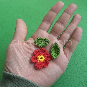 Ročno izdelane Kvačkane Rože Listi Yuletide, quilting album DIY 3D obrti tkanine aplicirano dekoracijo pletenje, šivanje broška corsage