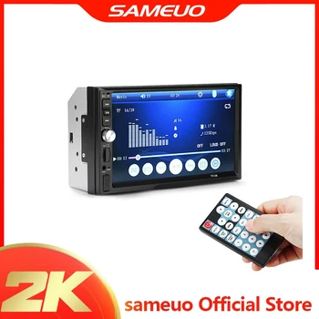 SameuoCar Mp5 predvajalnik, 2 din Mp5 predvajalnik avto radio zaslon na dotik 7
