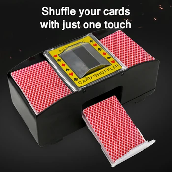 Samodejno Poker Kartico Shuffler Elektronski Poker Kartico Shuffling Pralni Baterija Upravlja Kartice Igranje Orodje Za Casino Poker