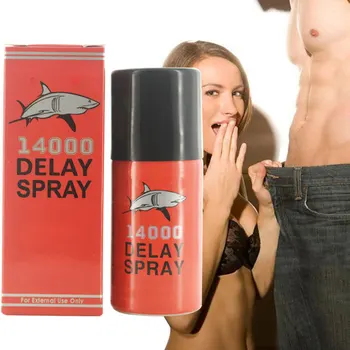 Shark Delay Spray 45ml Zunanjo Uporabo Super Zmaj Moških Delay Spray dalj Časa Podaljšati 60 Minut penis širitve masaža