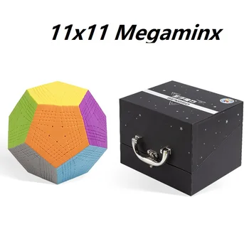 Shengshou Megaminx 11x11 SengSo Dodecahedron Magic Cube Igrače Hitrost Uganke Megaminx 11x11 Cubo Magico Igrača
