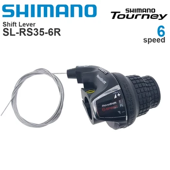 SHIMANO Tourney REVOSHIFT SL-RS35 Izposoja prestavno Ročico 3×6s 3×7s 6v 7v 18 21 Hitrost Preklopniki parov vključujejo kabel