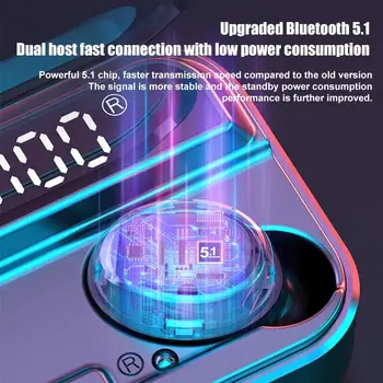 Slušalke Bluetooth Brezžične Gaming Slušalke Bluetooth Povezava Bluetooth Se Dotaknite Tri Resnična Moč Zaslon Pametnega Telefona Slušalka, Slušalke
