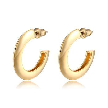 SOMMAR 2020 novo Zlato barvo Lady hoop uhani Geometrijske Osebnost ženske uhan dodatki za nakit