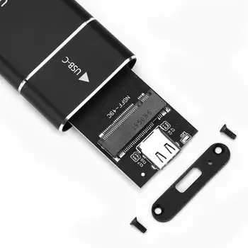 SSD Zunanje Ohišje za Trdi Disk Primeru TypeC na M. 2 NGFF HDD Polje 6Gps ssd Disk Za M. 2 SATA USB 3.1 2260/2280