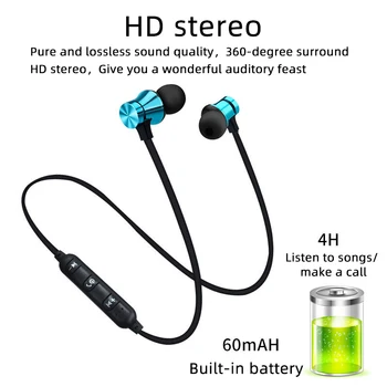 Stereo Bluetooth Hrupa Preklic Šport Telefon Nad Uho Gaming Slušalke V Ušesu Za Mobilne Slušalke Bas Brezžično Smart Čepkov
