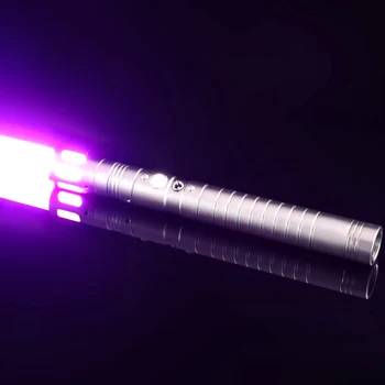 Svetloba Rgb Kovinski Nož Obdelave Laser Moči, Fx Težka Orožja Cosplay Dvoboj Učinek Zvoka Barva Spreminja, Laser Meč