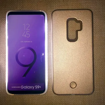 Svetlobni Sij Primeru Telefon Za galaxy S9 Plus S10 Plus Primeru Foto Fill Light Artefakt Za Samsung S10 S8 S9 plus Selfie Mobile Shell