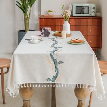 Tabela Krpe Stol Sashes za Poročno Dekoracijo namizno Perilo Prt z Vezenje Kuhinja Okraski Robom Obesek