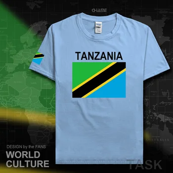 Tanzanija Tanzanian mens t srajce 2017 jersey narod ekipa bombaža t-shirt telovadnic oblačila vrh tees državi športne TZA Svahili