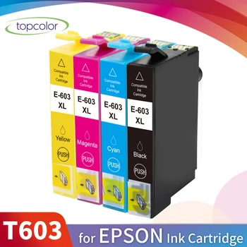 Topcolor T603XL Združljiv Epson 603XL Kartuša za Tiskalnik Epson XP-2100 XP-2105 XP-3100 XP-3105 XP-4100 XP-4105 WF-2810