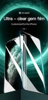 TOTU za iPhone 7 8 7Plus 8Plus X XS XR XS MAX 11 Pro Max 11Pro 11 SE 2020 Telefon Zaščitnik Zaslon HD Zaslon Kaljeno Steklo Film