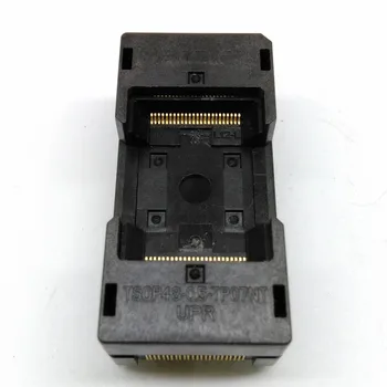 TSOP48 Dolgo Open Top Spali v Vtičnica Pin Igrišču 0,5 mm IC Test Socket Adapter Transposon Adapter za Pretvorbo Blok
