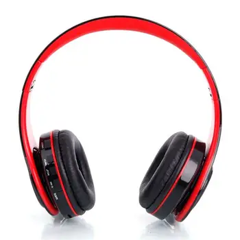 TT-812 Krat Brezžični Glavo Obrabe, Vnesite Bluetooth V3.0 EDR Stereo Šport Bluetooth Slušalko Black & Red