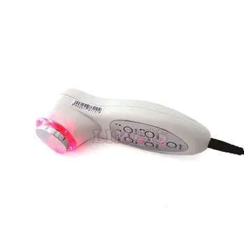 Ultrazvok LED Foton Terapija Obraza Massager Anti Aging Gubam Odstranitev Lifting Obraza Ultrazvočno Slimmig za Nego Kože, Kozmetični Orodje