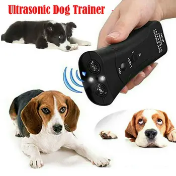 Ultrazvočno Anti Skorja Ljubljenčka Psa Repeller Vlak Za Nadzor Naprave Lubje Stop Trener