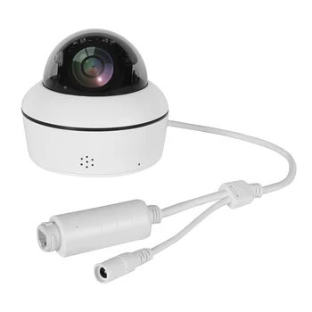 UniLook 5MP PTZ POE IP Kamera Zunanja 4X Povečavo Podpira dvosmerni Audio CCTV Nadzor Night Vision 30 m Onvif H. 265 P2P Ogled