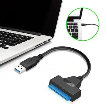 USB3.0 Do SATA Adapter Pretvornik-Kabel za Podporo 2.5 inch SATA vmesnik Mehanski trdi disk visoke hitrosti Adapter Pretvornik-Kabel