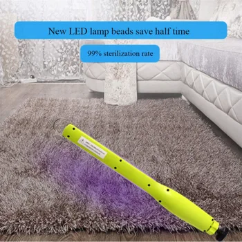 UV Dezinfekcija Lučka Palico Prenosni Ročni Ultravijolično Sterilizacijo Luč Stick USB za Polnjenje UV proti klicam