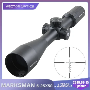Vector Optics Strelec 6-25x50 Lov Riflescope Optični Puška možnosti Za Taktično Streljanje v Tarčo Ustreza Pravega Strelnega orožja & Airgun