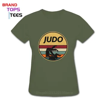 Vintage Judo Majica Borilne Veščine Karate Darila Judo Majica S Kratkimi Rokavi Ženske Grafični Judo Gi T-Shirt Judo Kimono Juda Judoist Tshirt