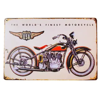 Vintage Retro Kovinski Tin Znaki Vespa Indian Motorcycle Za Pub Bar Cafe Garaži, Iz Železa Ploščo Plakat Doma Stenske Nalepke Dekor