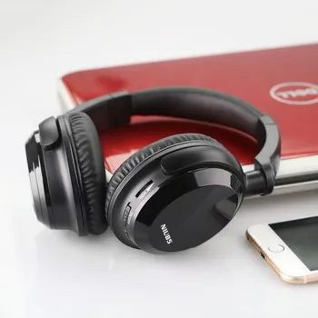 Visoka Kakovost Aktivni šumov Slušalke NiUB5 WNC7 žične Stereo Nad uho Nastavljiv Glavo Slušalke Slušalke za telefon