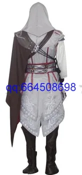 Visoka Kakovost Ezio Auditore Cosplay Kostum Za Odrasle Moške Ezio Kostum Popolno Obleko Halloween Carnival Cosplay Kostumi