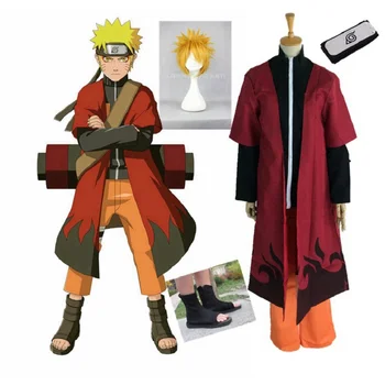 Vroče Naruto Cosplay Kostum Anime Cosplay Naruto Obleko Druge Generacije Animacija Risanka Kostum Plašč Suknjič Hlače