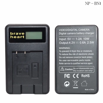 Vroče prodaja 1 x NP-BN1 baterije bateria np bn1 + polnilec za DSC WX220 WX150 DSC-W380 W390 DSC-W320 W630 za fotoaparat sony dodatki