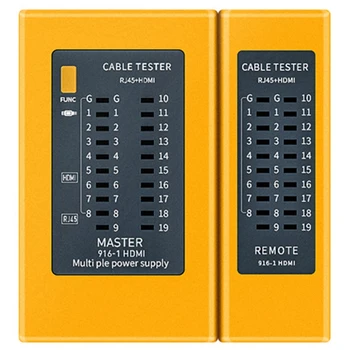 Vroče Prodaje HDMI High-Definition Digital Cable Tester Prenosni RJ45 Kabel Tester Tracker