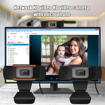 Vrtljiva Kamera HD Spletna kamera 720P USB Kamera Video Snemanje, Spletna Kamera Z Mikrofonom Za PC Računalnik