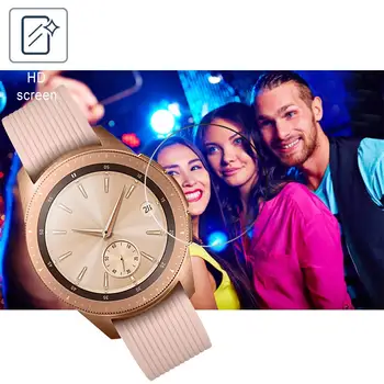 VSKEY 10PCS Kaljeno Steklo za Samsung Galaxy Watch 42mm Krog SmartWatch Zaščitnik Zaslon Premerom 30.5 mm Zaščitni Film