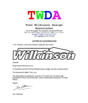 Wilkinson Licenco 2 Točk Letnik Vrsta Električna Kitara Tremolo Bridge Chrome Srebra za Strat In Suhr Kitara WOV05