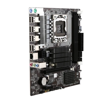 X58 Motherboard LGA1366 SATA2.0 USB2.0 DDR3 ECC/REG 32 G Dual Channel RAM Pomnilnika Za Xeon Serije CPU (posodobljena različica)