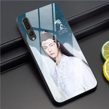 Xiao Zhan Wang Yibo Neukročena Primeru Telefon za Huawei P Smart 2018 Kritje P10 P20 P30 Pro Mate 20 Čast 7A Pro 9 10 Lite Y6 Y9 Stekla