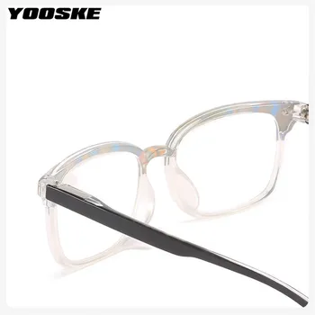 YOOSKE moda za ženske Obravnavi Očala PC Pregleden Eyewears Krog Okvir Presbyopic Optična Očala Z Dioptrije +125 175