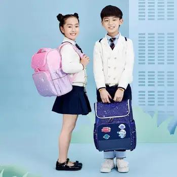Youpin Xiaoyang Študent Šolsko Otroci, Otroci Dekle Nahrbtnik Nepremočljiva Torba Breme Zmanjševanje Zaščito Hrbtenice Za Fante