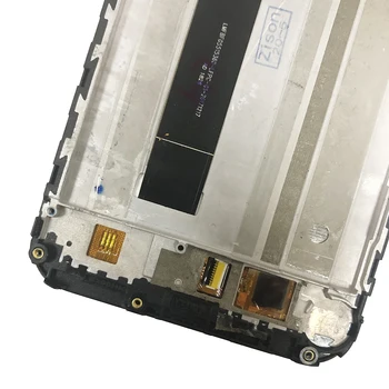 Za ASUS Zenfone Max M1 ZB555KL X00PD LCD-Zaslon, občutljiv na Dotik Zaslon Računalnike z okvirjem Skupščine zamenjava Plošče Steklo Lcd