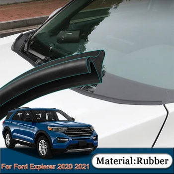 Za Ford Explorer 2020 2021 DIY Avto Pečat Trakovi Windshied Spojler Polnila Zaščito Rob Weatherstrip Trakovi Nalepke Avto Dodatki