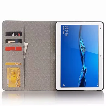 Za Huawei MediaPad T3 10 Tablet Smart Magnetni Spanja Primerih Za T3 9.6 palčni Čast Igrati Pad 2 Pokrov AGS-L09 AGS-L03 W09 Pokrov