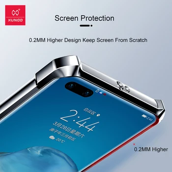Za Huawei P40 Primeru Jasno Xundd Zaščitni Pokrov, Mehko Shockproof Lupini Z-Zračna Blazina Odbijača Tehnologije Za Huawei P40 Pro+ Primeru