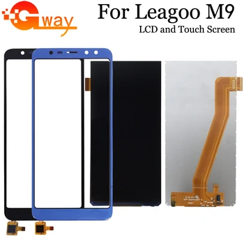 Za Leagoo M9 Zaslon LCD+Touch Screen Testirani LCD+Računalnike Steklena Plošča, Zamenjava