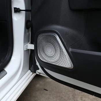 Za Mercedes Benz B GLB Razred W247 X247 2019-2020 Aluminij Zlitine Vrata Avtomobila Zvočnik Pokrov Plošče Trim Pribor 4 kos