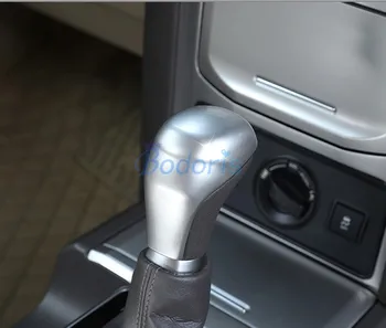 Za Toyota Land Cruiser Prado 150 2010-2018 Prestavna Ročica Pokrov Prednji Strani Shift Trim Plošča Chrome Lesene Styling Dodatki