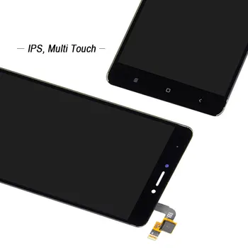Za Xiaomi Redmi opomba 4X hongmi opomba 4X LCD-Zaslon, Zaslon na Dotik, Plošča Računalnike Montaža z Okvirjem Globalni Različici + Orodja