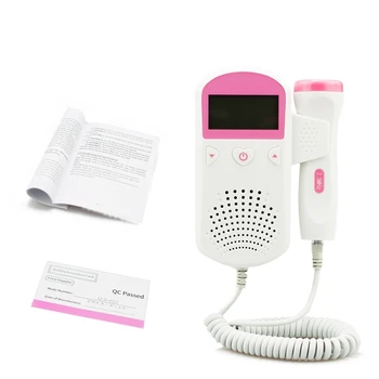 Zarodka Doppler Ultrazvok Baby Srčni Utrip Detektor Za Ženske Doma Noseča Doppler Baby Monitor Srčnega Utripa Žep Doppler 2.5 MHz